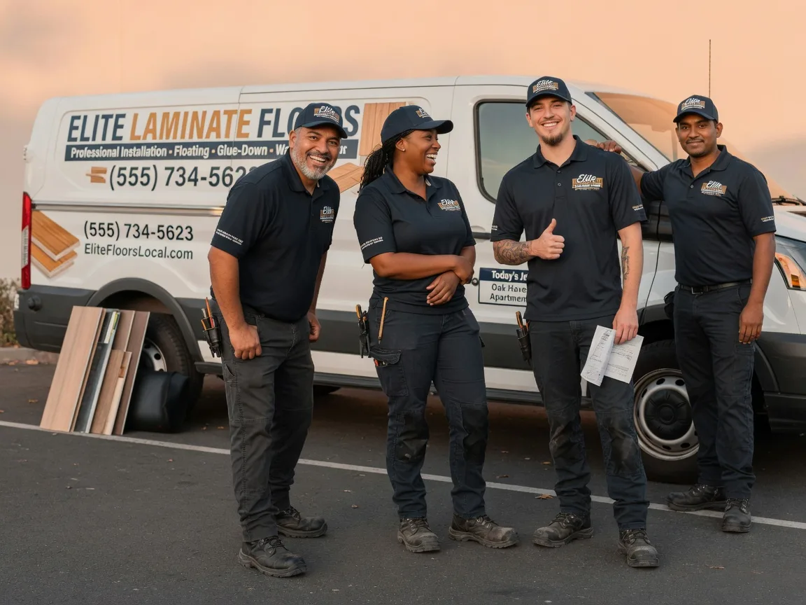 Laminate flooring installation company in Stockholm, SD